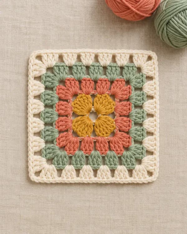 Immagine illustrativa: Granny square classico