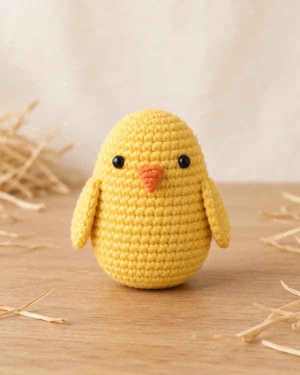 Immagine illustrativa: Pulcino amigurumi